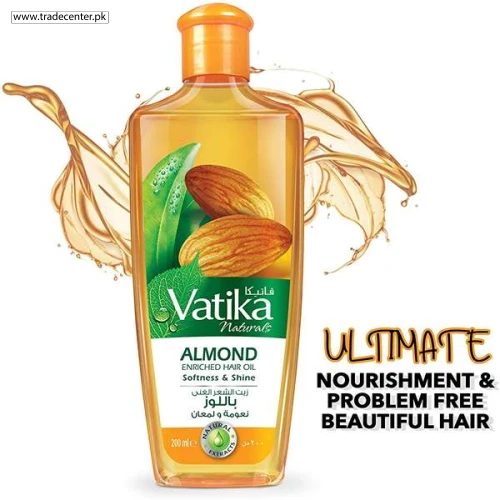 Vatika Almond Enriched Hair Oil - Shop Online Pakistan