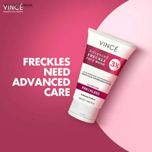 Vince Advanced Freckle Face Wash - Shop Online Pakistan