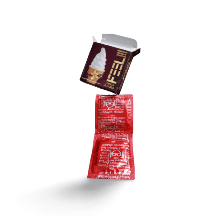 Xtacy Feel Premium Quality Vanilla Flavored Condoms - Shop Online Pakistan