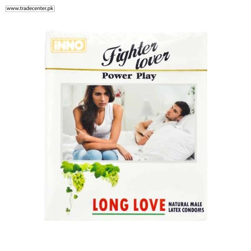 Inno Fighter Lover Natural Male Latex Condoms