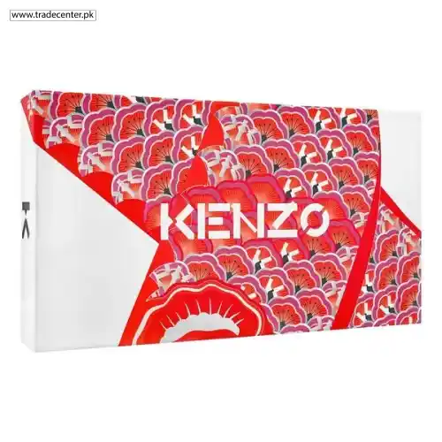 Kenzo Flower By Kenzo Set Eau De Parfum, 100Ml + Eau De Parfum, 15Ml + Body Milk, 75Ml