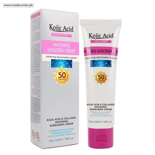 Kojic Acid Whitening Sunscreen Cream