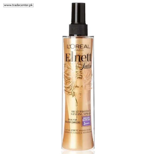 L'Oreal Paris Elnett Satin Heat Protect Styling Straight Hair Spray