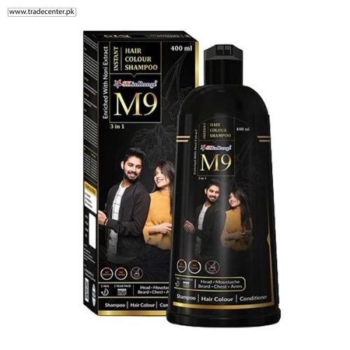 M9 Instant Hair Colour Shampoo