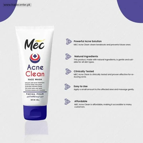 Mec Acne Clean Face Wash Benefits