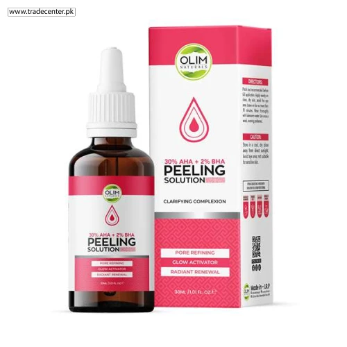 Olim Naturals 30% Aha Peeling Solution Serum