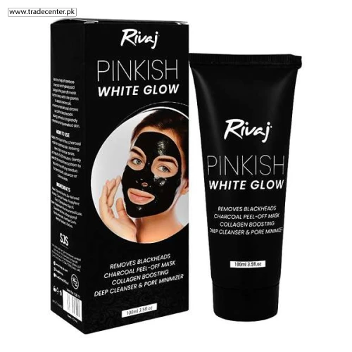Pinkish White Glow Mask