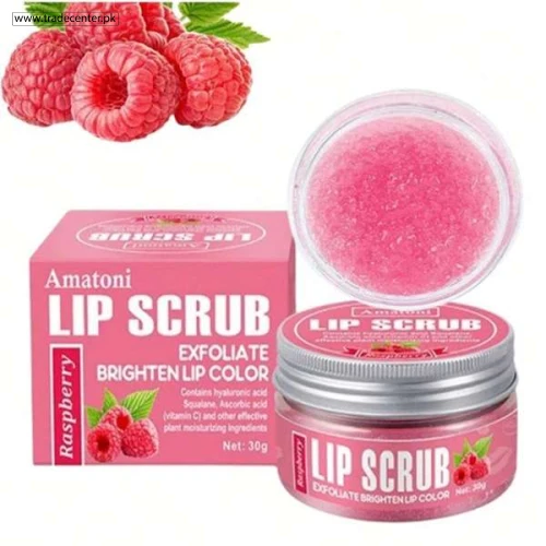 Raspberry Lip Scrub