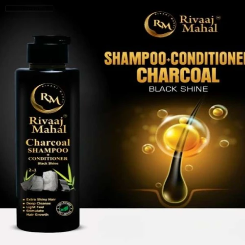 Rivaaj Mahal Charcoal Hair Shampoo