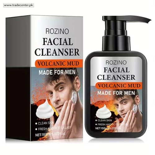 Rozino Volcanic Mud Facial Cleanser