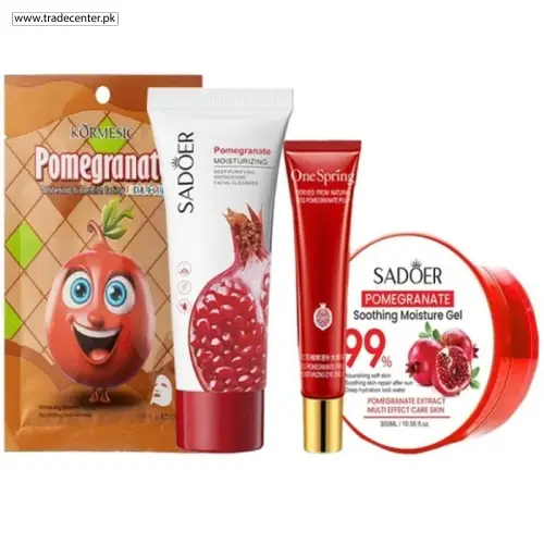 Sadoer Red Pomegranate 4 in 1 Skin Care