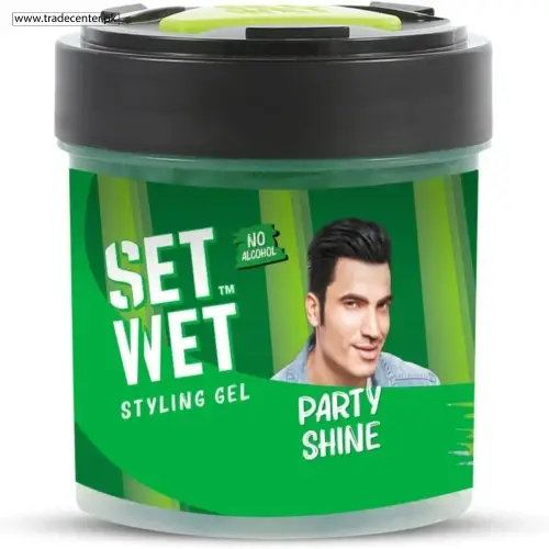 Set Wet Styling Gel Party Shine