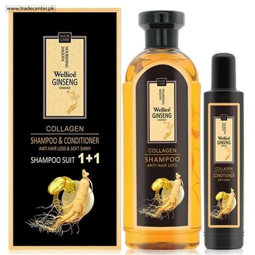 Wellice Ginseng Essence Collagen Shampoo